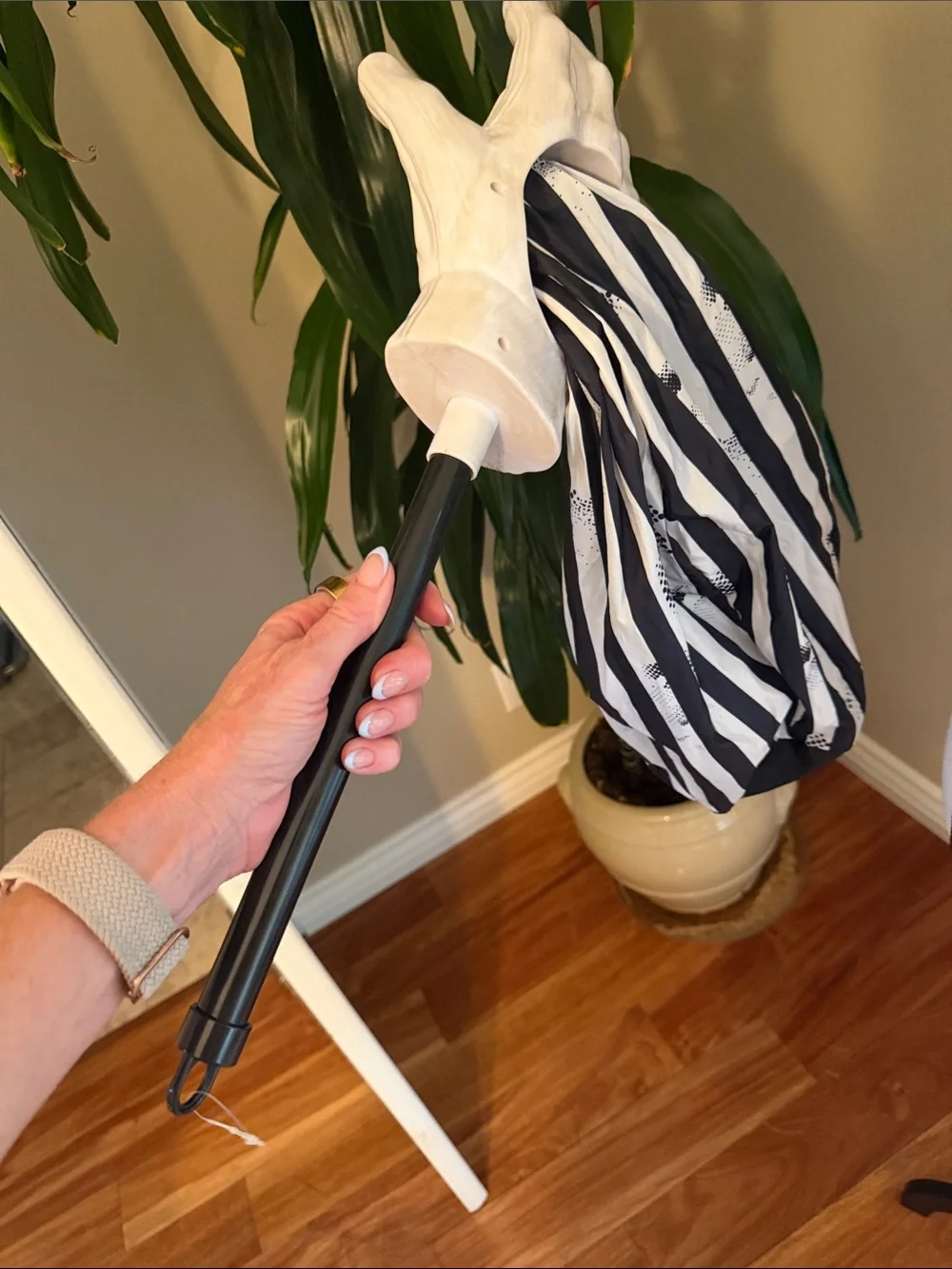 Beetlejuice trick-or-treat candy bag